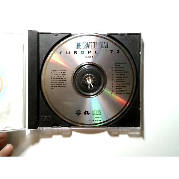 Grateful Dead - Europe '72 - 2 CD Set - Classic Live Album - Warner Bros. 2668-2 - Picture 6 of 6